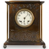 ANSONIA SAIL BOAT MANTLE CLOCK