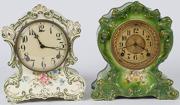 Ansonia-Style Clocks American two