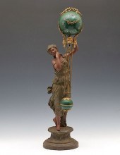 ANSONIA VICTORIAN SWINGER CLOC