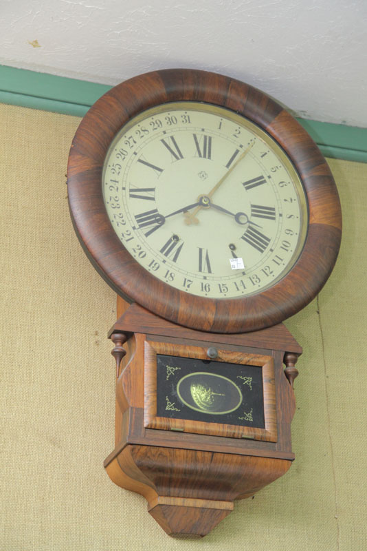 ANSONIA WALL CLOCK. Eight day 