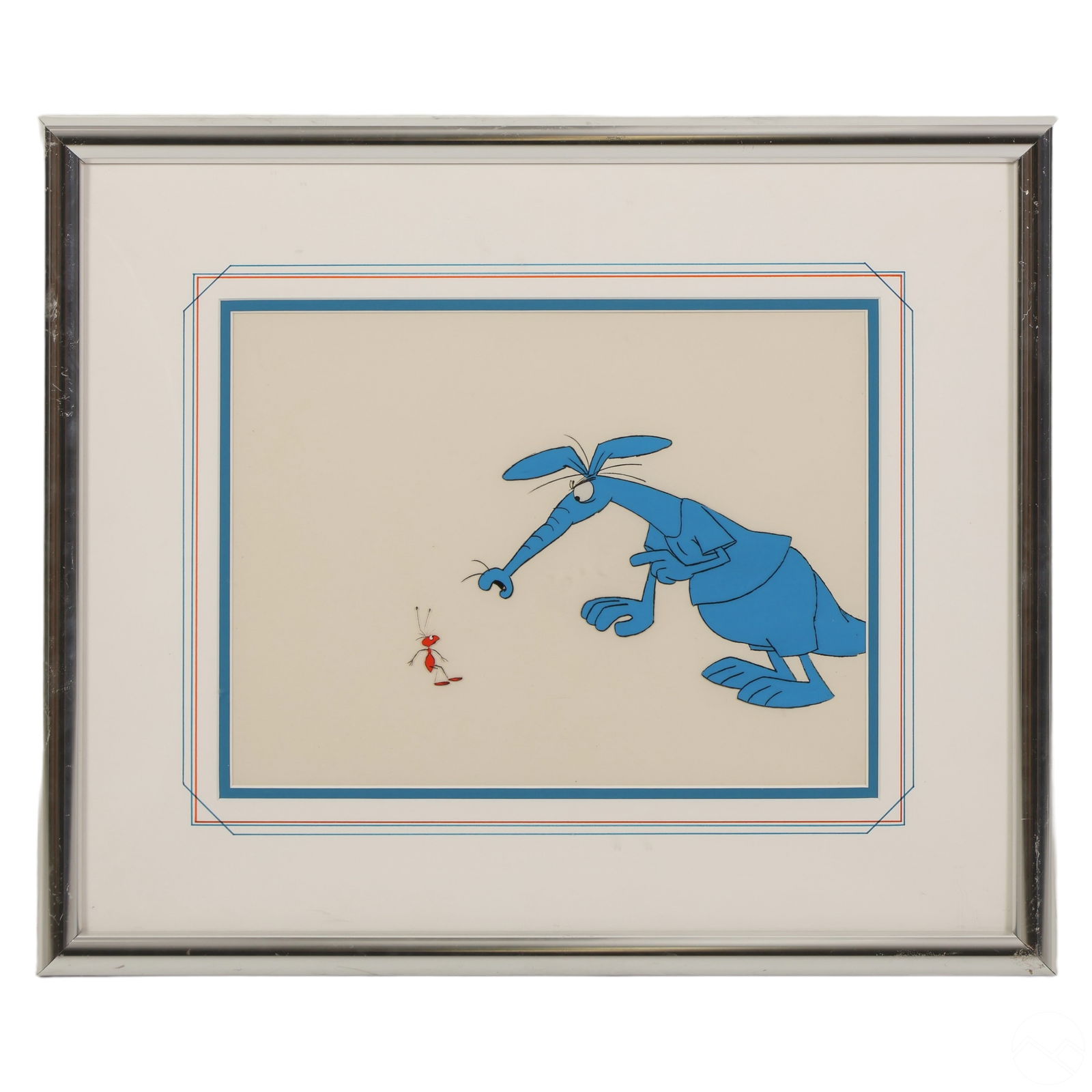 ANT & THE AARDVARK VINTAGE COLOR TV