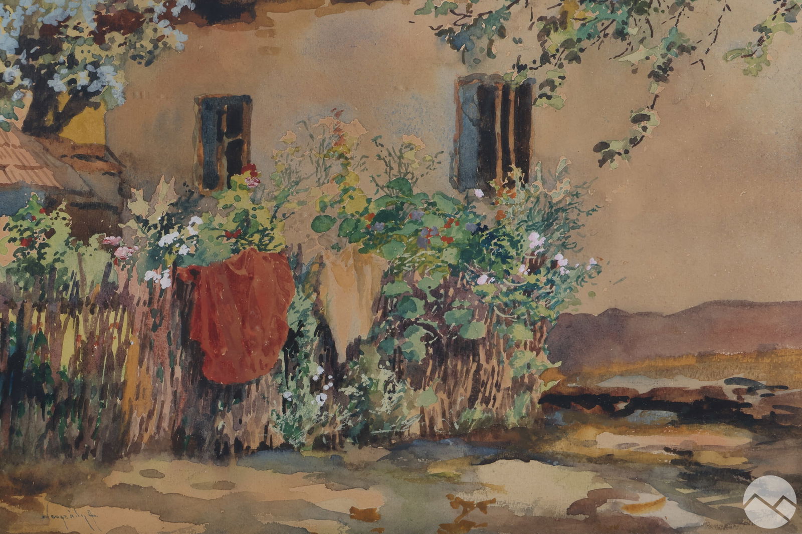 ANTAL NEOGRADY 1861-1942 WATERCOLOR
