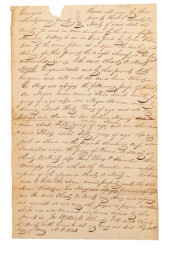 ANTEBELLUM SLAVE BILL OF SALE