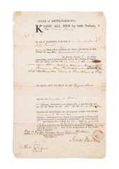 ANTEBELLUM SLAVE TRADE DOCUMEN