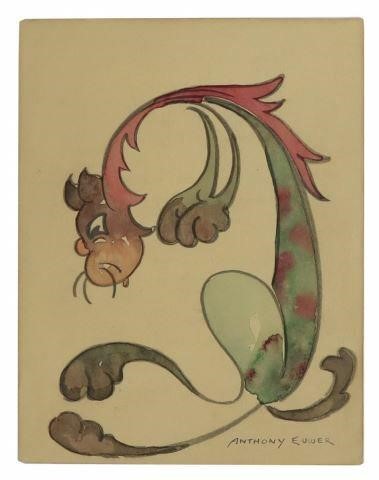 ANTHONY EUWER (1877-1955) DRAGON