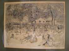Anthony Gross. A lithograph
