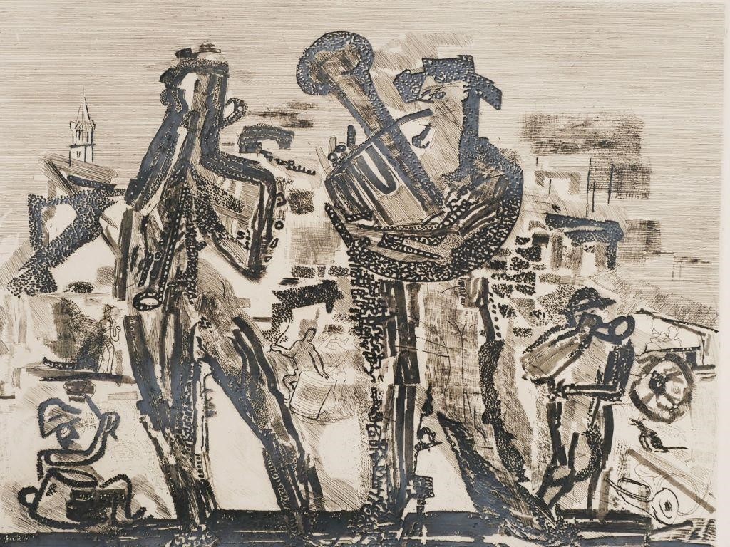 ANTHONY GROSS, ETCHINGEtching