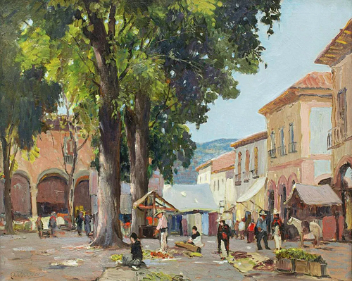 ANTHONY THIEME (1888-1954) PAINTING