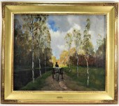 ANTHONY THIEME HORSE & BUGGY L