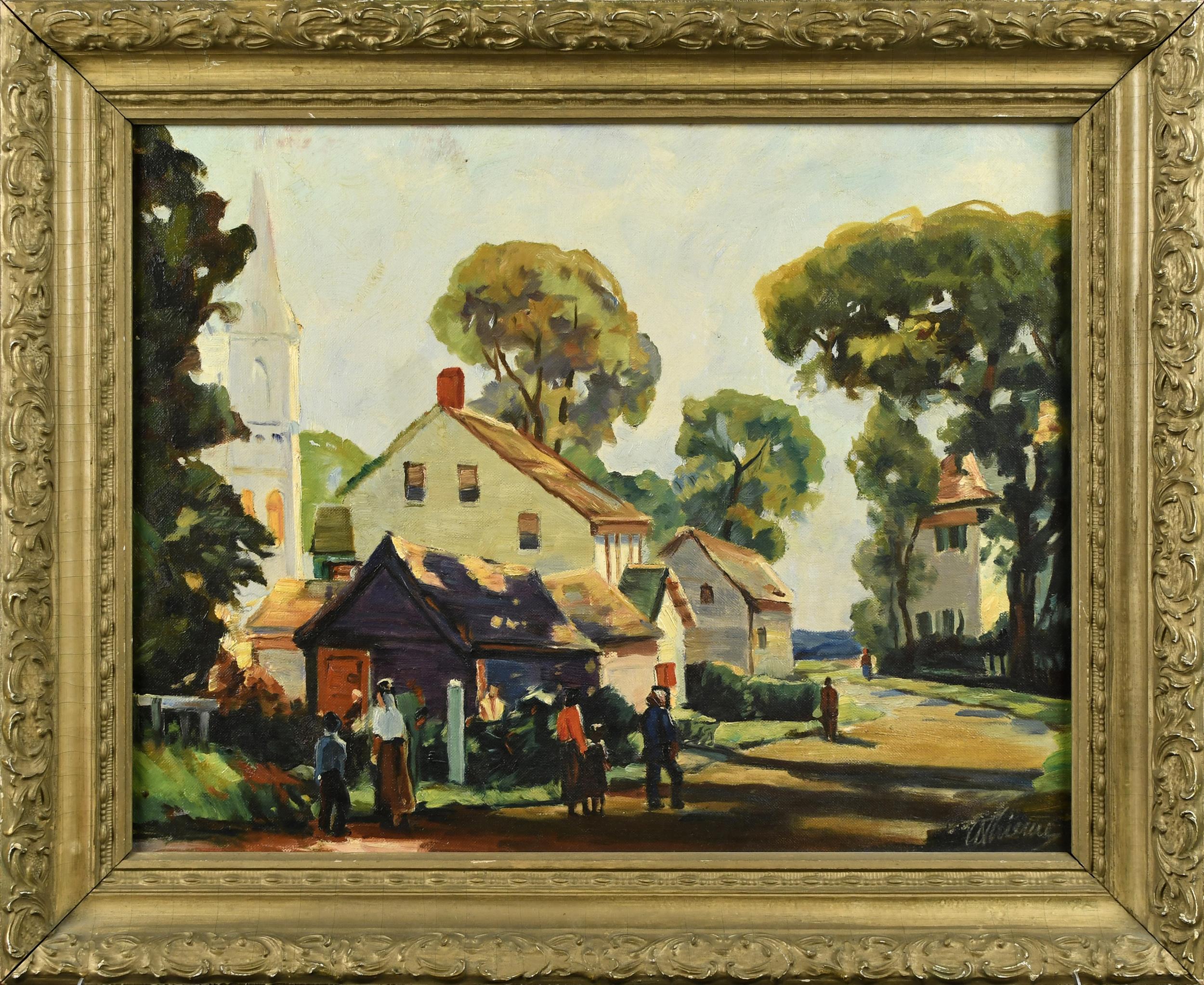 ANTHONY THIEME OIL, AFTERNOON,