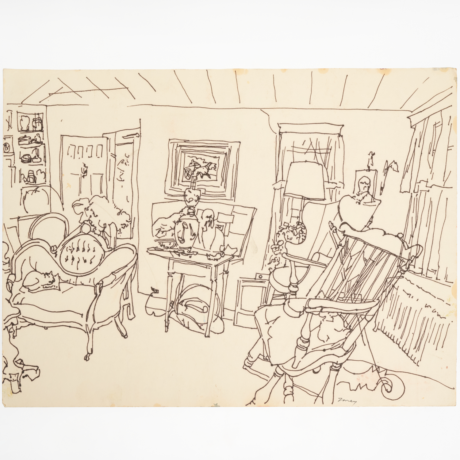 ANTHONY TONEY, DRAWING Anthony