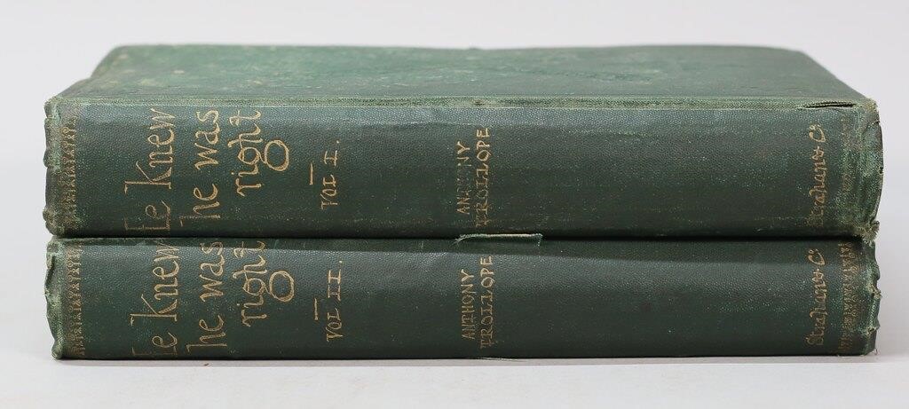 ANTHONY TROLLOPE HE KNEW HE WAS