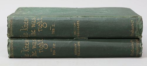 ANTHONY TROLLOPE HE KNEW HE WAS