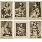 ANTHONY VAN DYCK, (6) ENGRAVIN