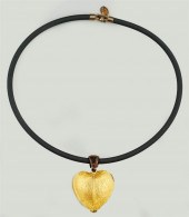 ANTICA MURRINA GLASS HEART ON