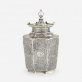 Antip Kuzmichev. tea caddy. 18