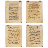 ANTIPHONAL SHEETS, CONTINENTAL