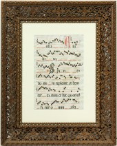 ANTIPHONAL WITH ILLUMINATED LE