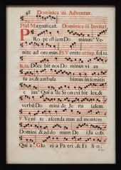 ANTIPHONARY GREGORIAN CHANTS P