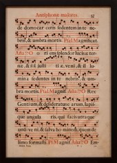 ANTIPHONARY GREGORIAN CHANTS P