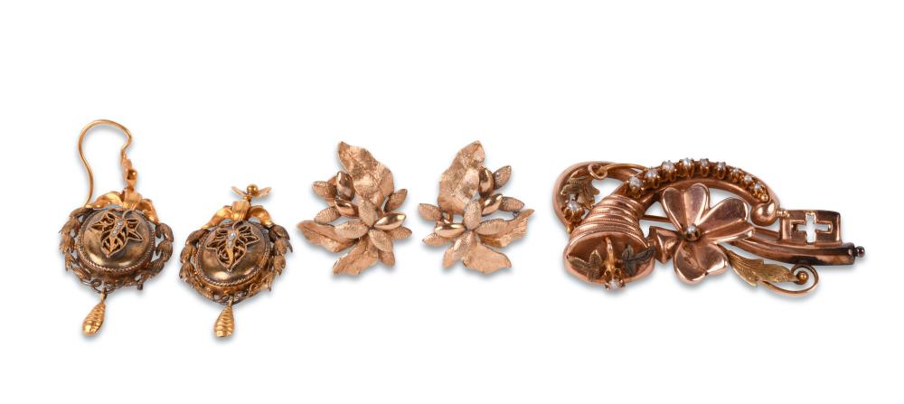 ANTIQUE 14K AND OTHER GOLD