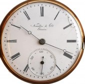 ANTIQUE 14K NARDIN & CIE GENEV