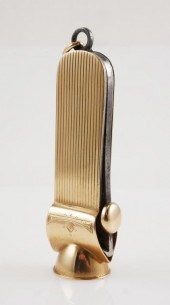 ANTIQUE 14K YELLOW GOLD CIGAR