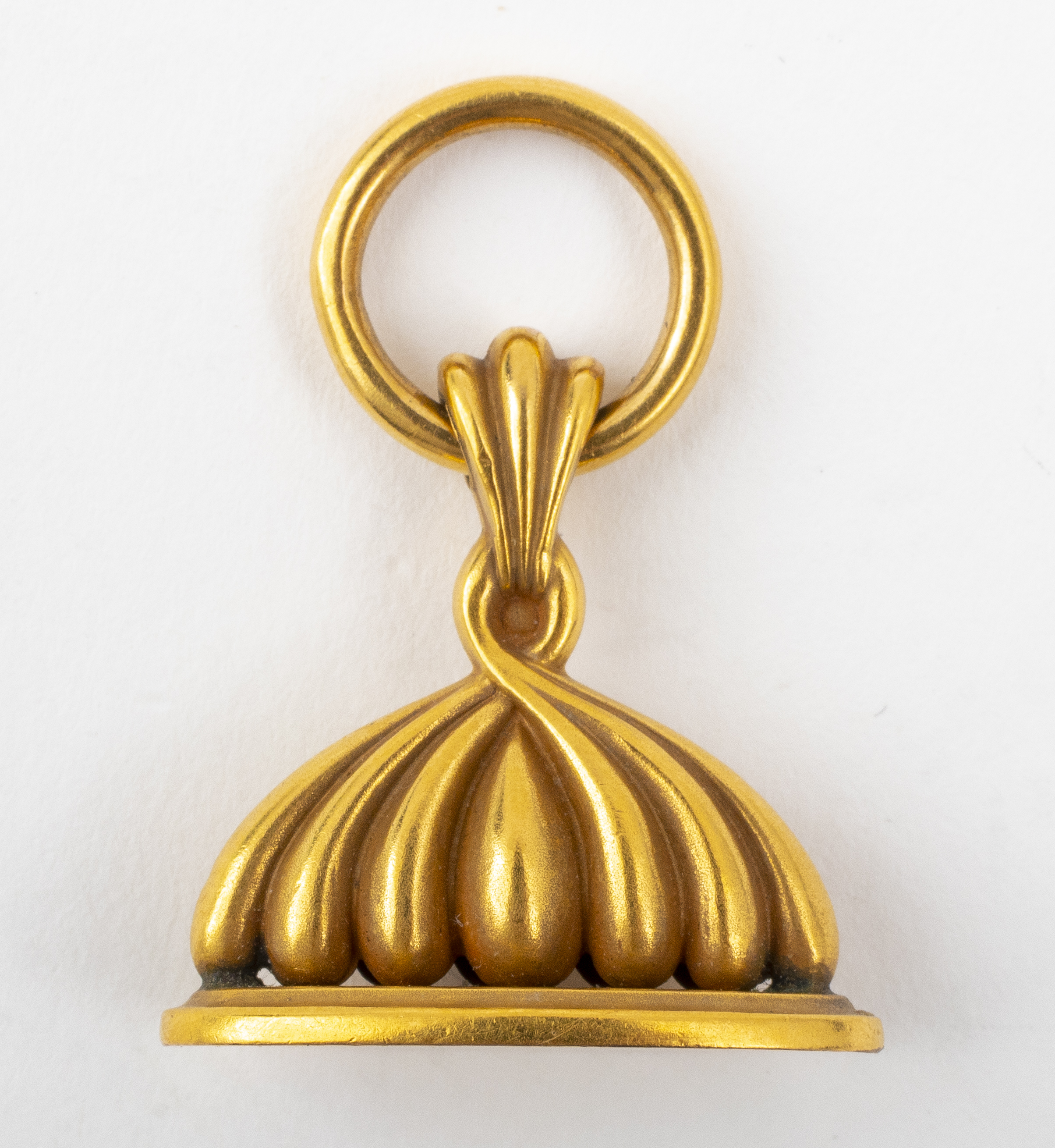 ANTIQUE 14K YELLOW GOLD FOB SEAL
