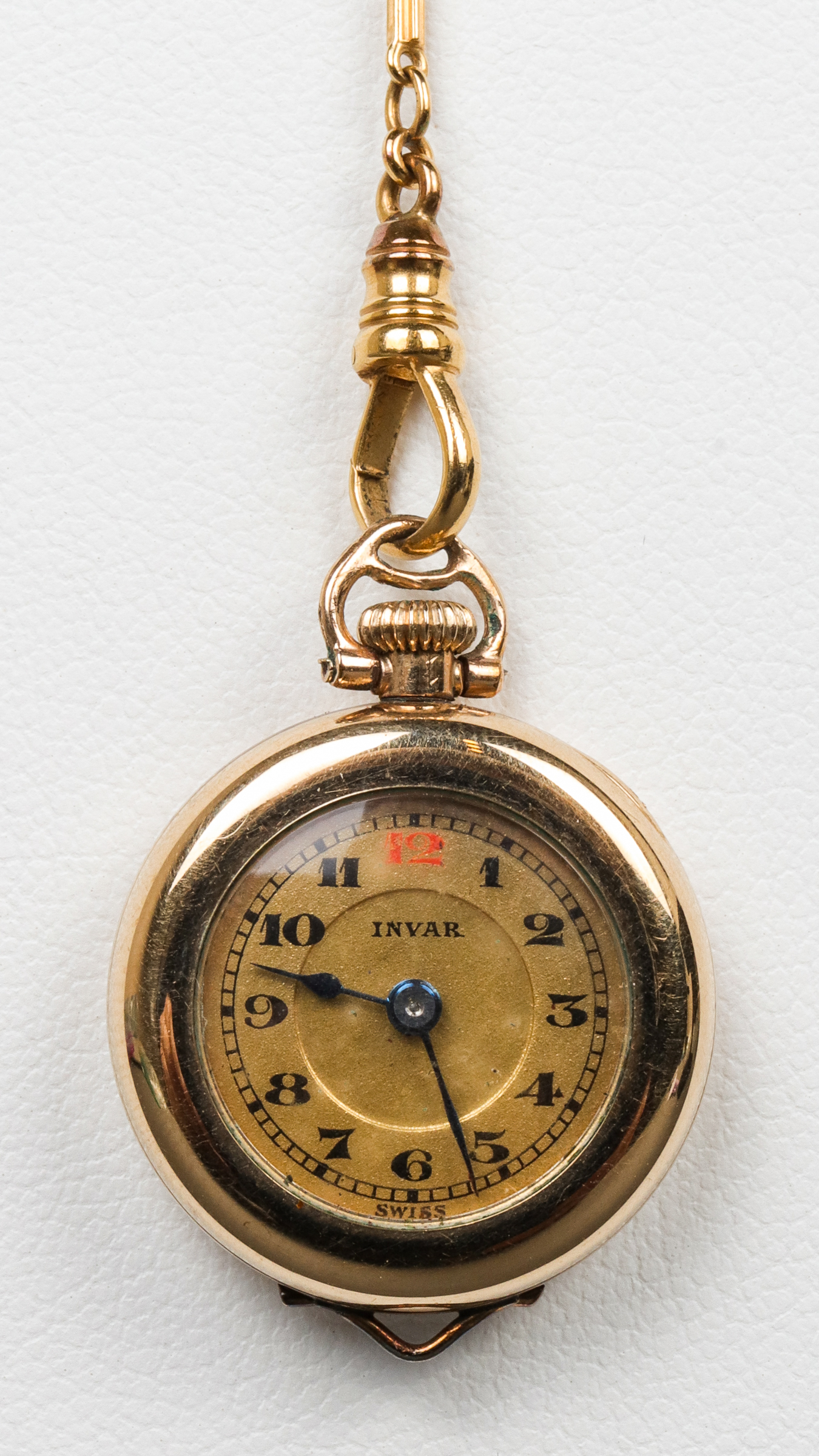 ANTIQUE 14K YELLOW GOLD POCKET