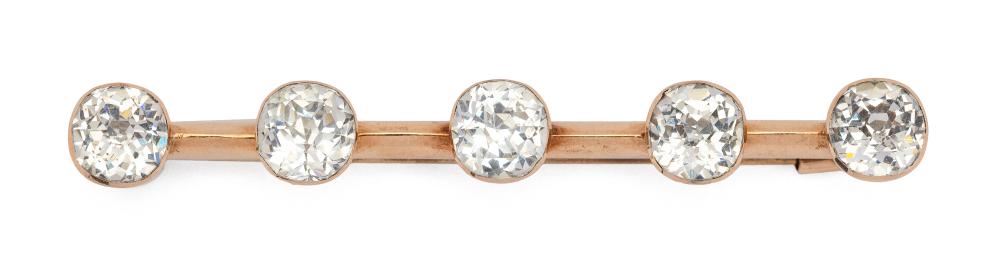 ANTIQUE 14KT GOLD AND ROCK