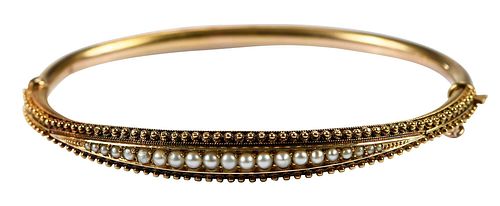 ANTIQUE 15KT. PEARL