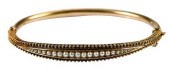 ANTIQUE 15KT. PEARL BRACELEThi