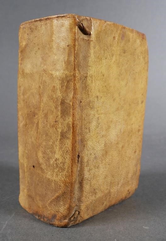 ANTIQUE 1614 BOOK HISTORY OF