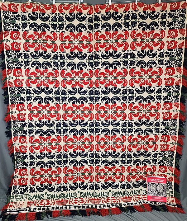 Antique 1836 Tied Beiderwand