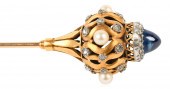 ANTIQUE 18K GOLD FRENCH SUGARL