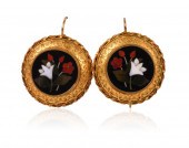 ANTIQUE 18K YELLOW GOLD PIETRA