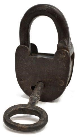 ANTIQUE 18TH C. HAND FORGED IRON