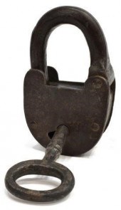 ANTIQUE 18TH C. HAND FORGED IR