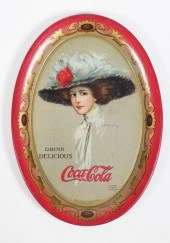 ANTIQUE 1910 COCA COLA  OVAL C