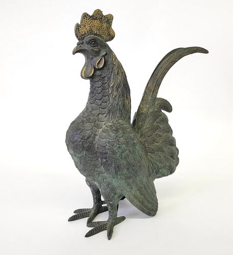 ANTIQUE 1920S JAPANESE MEIJI BRONZE