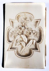 ANTIQUE 19C CARVED IVORY AIDE