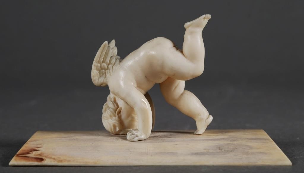 ANTIQUE 19C CONTINENTAL IVORY