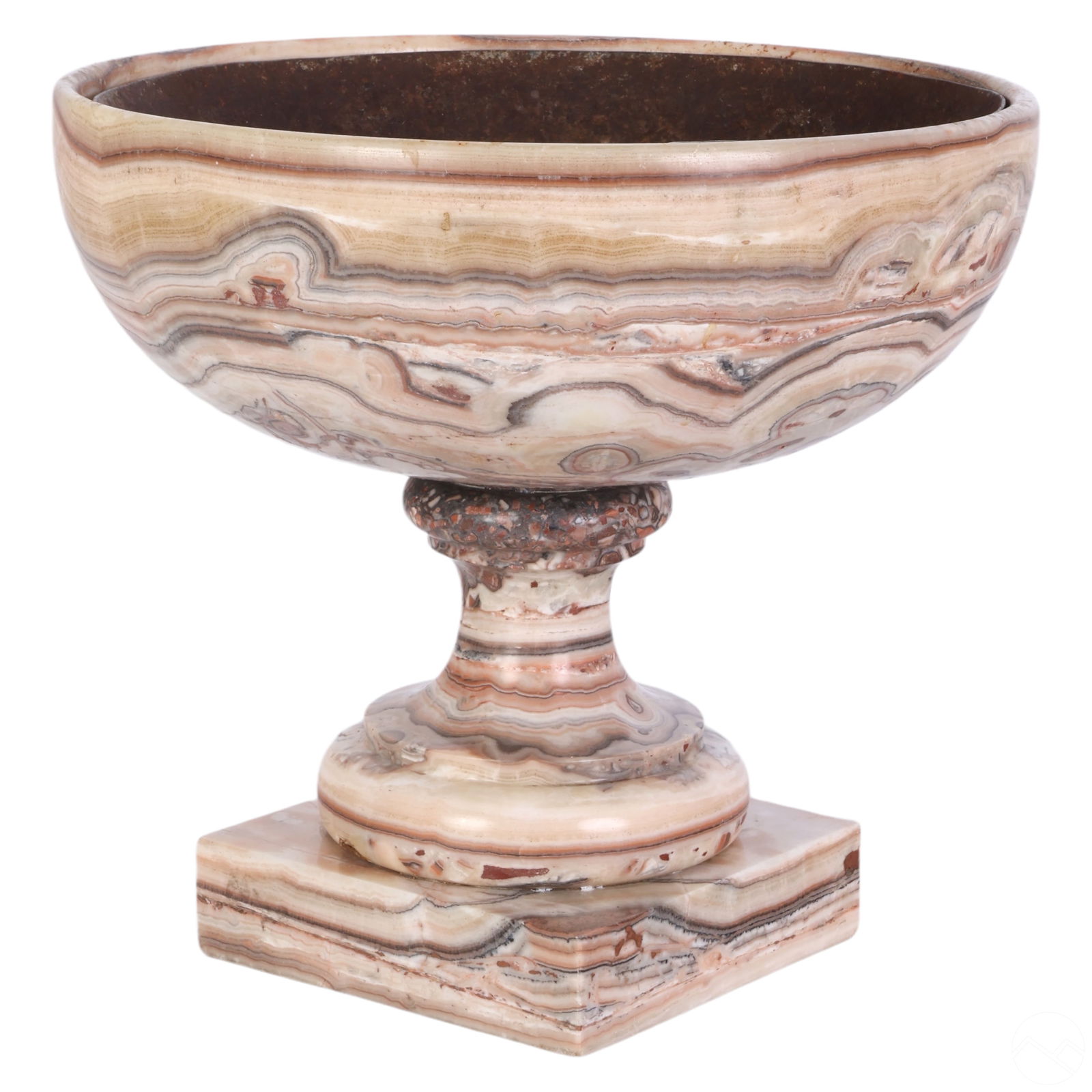 ANTIQUE 19C ITALIAN ALABASTRO