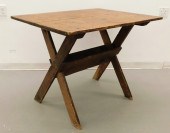 ANTIQUE 19C. PINE CROSS BOARD