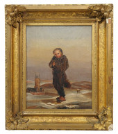 ANTIQUE 19TH C FREEZING CHIMNE