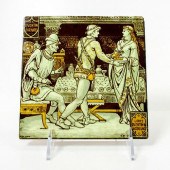 ANTIQUE 19TH C. MINTON CERAMIC