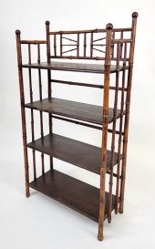 ANTIQUE 19TH CENTURY BAMBOO AN