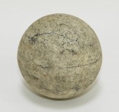 ANTIQUE 2 3/4" SOLID ROUND SHO