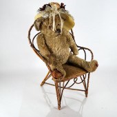 ANTIQUE 22" GERMAN MOHAIR JOIN