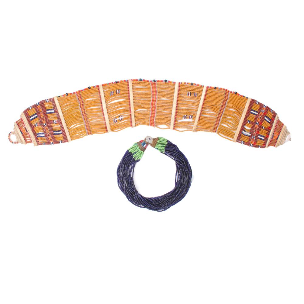 ANTIQUE 2PC KONYAK NAGA MULTI COLOR